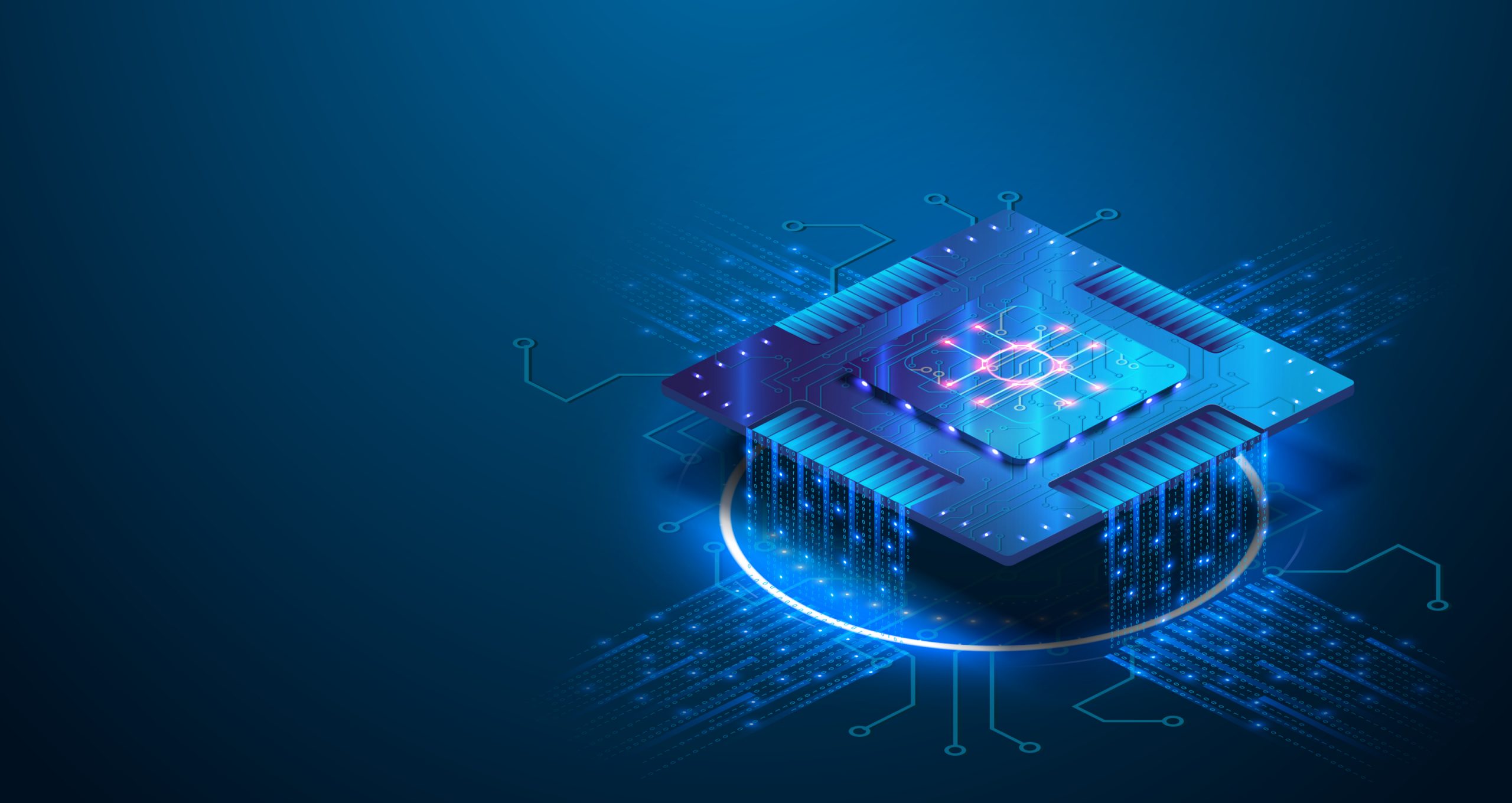 A futuristic microchip