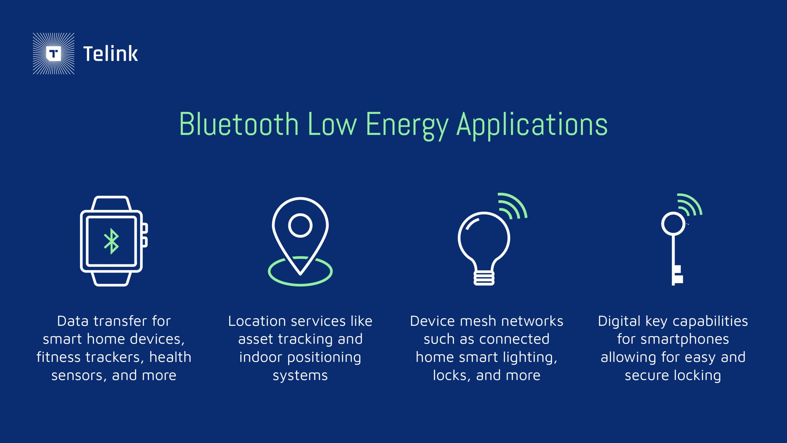 Bluetooth low energy applications