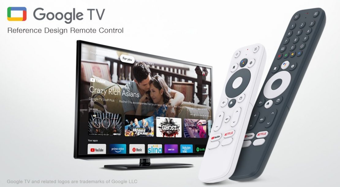 Google TV RCU Reference Designs